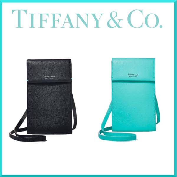 Tiffany&Co(ティファニー) レザー クロスボディ フォンポーチ 偽物